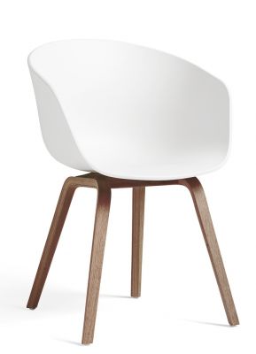 About A Chair AAC22 / AAC 22 Stuhl Chair WALNUSS / WEISS Hay MÄNGELEXEMPLAR  